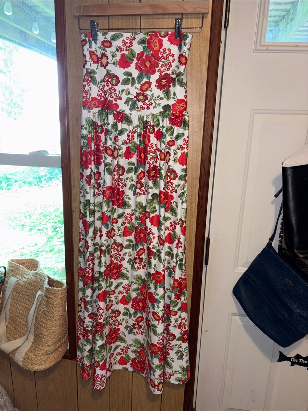Smith and Quinn strapless maxi dress